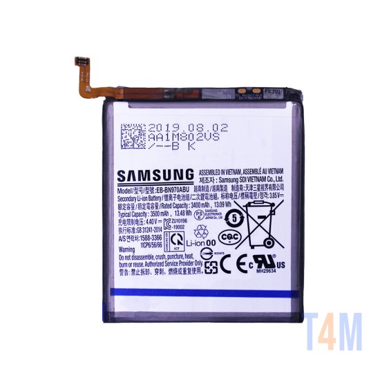 Bateria EB-BN970ABU para Samsung Galaxy Note 10/SM-N970F 3500mAh
